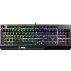 MSI Vigor GK30 Gaming Keyboard, US Layout, Wired, Black MSI | Vigor GK30 | Gaming keyboard | RGB LED light | US | Wired | Black
