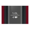 Bosch | Kettle | DesignLine TWK3P424 | Electric | 2400 W | 1.7 L | Stainless steel | 360 rotational base | Red