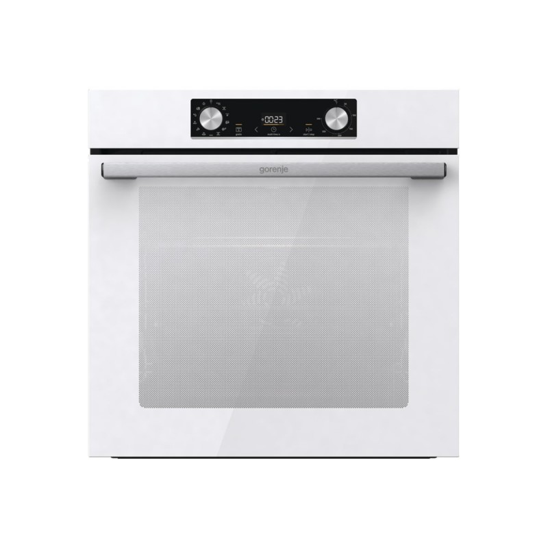 Gorenje | BOS6737E06WG | Oven | 77 L | Multifunctional | EcoClean | Mechanical control | Steam function | Height 59.5 cm | Width