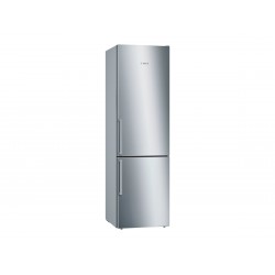 Bosch | KGE398IBP Series 6 | Refrigerator | Energy efficiency class B | Free standing | Combi | Height 201 cm | Fridge net capac