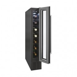 Candy | Wine Cooler | CCVB 15/1 | Energy efficiency class G | Built-in | Bottles capacity 7 | Cooling type | Black