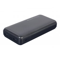 Gembird | PB20-02 | Power Bank | 20000 mAh | 2 x USB-AF | Black