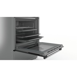 Bosch | Cooker | HKR39A250U | Hob type Vitroceramic | Oven type Electric | Stainless steel | Width 60 cm | Electronic ignition |