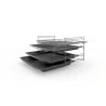 Bosch | Cooker | HKR39A250U | Hob type Vitroceramic | Oven type Electric | Stainless steel | Width 60 cm | Electronic ignition |