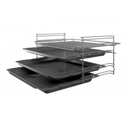 Bosch | Cooker | HKR39A250U | Hob type Vitroceramic | Oven type Electric | Stainless steel | Width 60 cm | Electronic ignition |