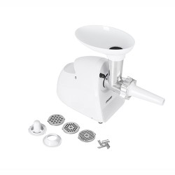 Mesko | Meat mincer | MS 4809 | White | 350 W | Number of speeds | Throughput (kg/min) | Middle size sieve mince sieve poppy sie