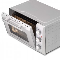 Caso | TO 20 SilverStyle | Compact oven | Easy Clean | Silver | Compact | 1500 W