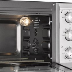 Caso | TO 20 SilverStyle | Compact oven | Easy Clean | Silver | Compact | 1500 W