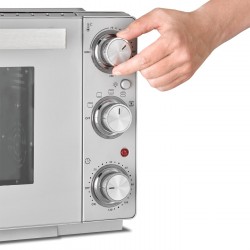 Caso | TO 26 SilverStyle | Compact oven | Easy Clean | Silver | Compact | 1500 W