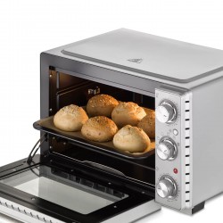 Caso | TO 26 SilverStyle | Compact oven | Easy Clean | Silver | Compact | 1500 W