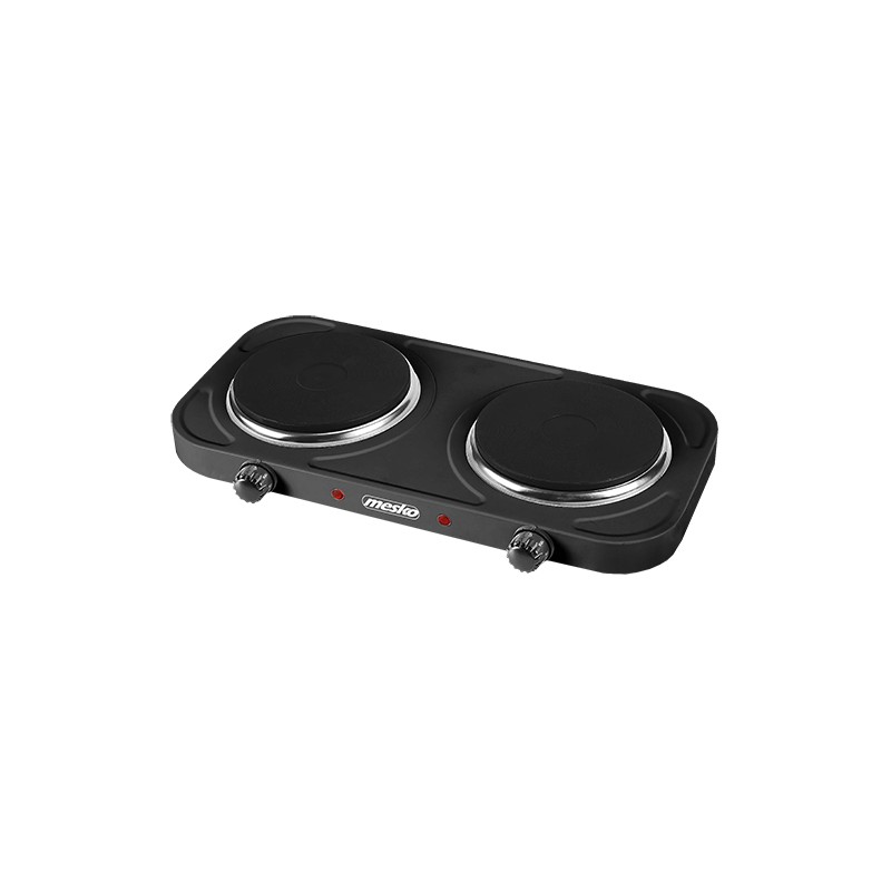 Mesko | Electric stove | MS 6509 | Number of burners/cooking zones 2 | Black | Electric