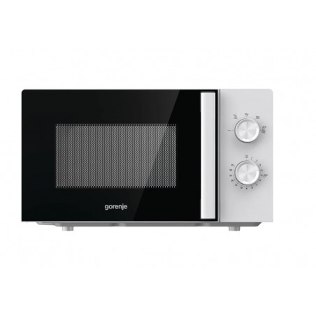 Gorenje | MO20E1WH | Microwave Oven | Free standing | 20 L | 800 W | Grill | White