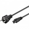 Goobay | Safety plug (type F, CEE 7/7) | Device socket C5