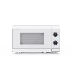 Sharp | YC-MG01E-C | Microwave Oven with Grill | Free standing | 800 W | Grill | White