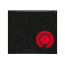 Bosch | PKF675FP2E Series 6 | Hob | Vitroceramic | Number of burners/cooking zones 4 | DirectSelect | Timer | Black