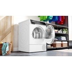 Bosch | WQB245ALSN | Dryer Machine with Heat Pump | Energy efficiency class A+++ | Front loading | 9 kg | Condensation | LED | D