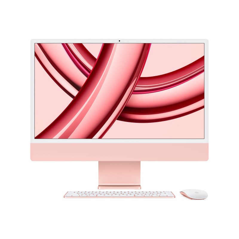 Apple iMac 24 4.5K Retina, Apple M3 8C CPU, 10C GPU/8GB/256GB SSD/Pink/SWE Apple