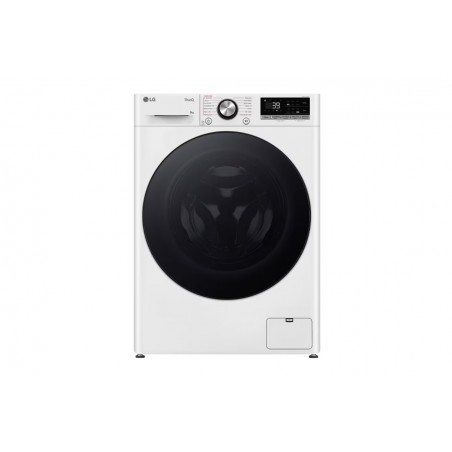 LG | F2WR709S2W | Washing machine | Energy efficiency class A-10% | Front loading | Washing capacity 9 kg | 1200 RPM | Depth 47.