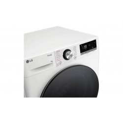 LG | F2WR709S2W | Washing machine | Energy efficiency class A-10% | Front loading | Washing capacity 9 kg | 1200 RPM | Depth 47.