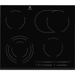 Electrolux | Hob | EHF6547FXK | Electric | Number of burners/cooking zones 4 | Touch | Timer | Black