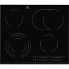 Electrolux | Hob | EHF6547FXK | Electric | Number of burners/cooking zones 4 | Touch | Timer | Black