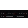 Electrolux | Hob | EHF6547FXK | Electric | Number of burners/cooking zones 4 | Touch | Timer | Black