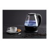 Kettle | Adler | Kettle | AD 1224 | Standard | 2000 W | 1.5 L | Glass | 360 rotational base | Black
