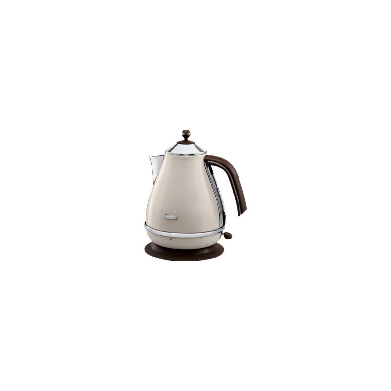 Delonghi | KBOV 2001.BG | Standard kettle | 2000 W | 1.7 L | Stainless steel | 360 rotational base | Beige