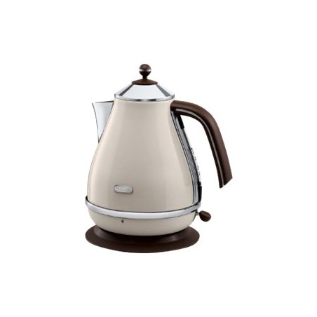 Delonghi | KBOV 2001.BG | Standard kettle | 2000 W | 1.7 L | Stainless steel | 360 rotational base | Beige