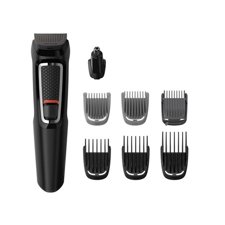 Philips | 8-in-1 Face and Hair trimmer | MG3730/15 | Cordless | Black