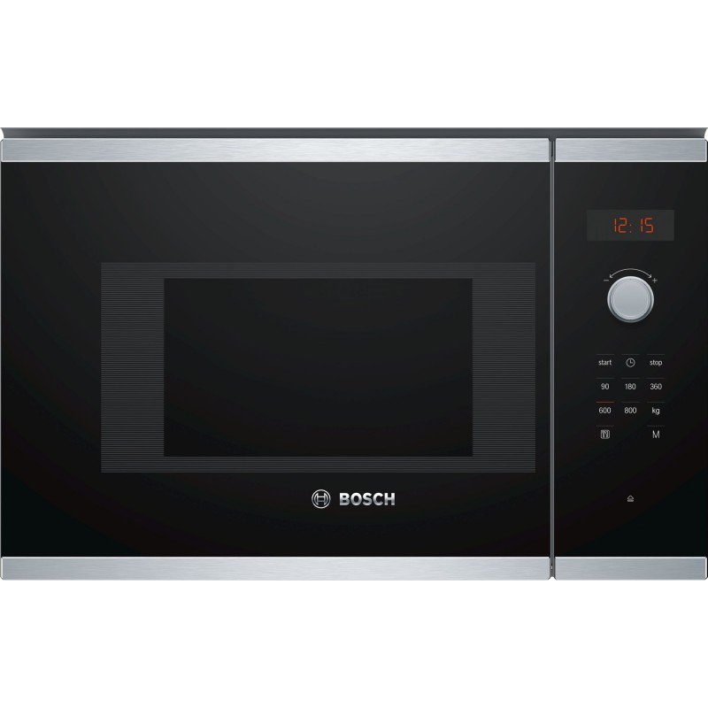 Bosch | Microwave Oven | BFL523MS0 | Built-in | 20 L | 800 W | Stainless steel/Black