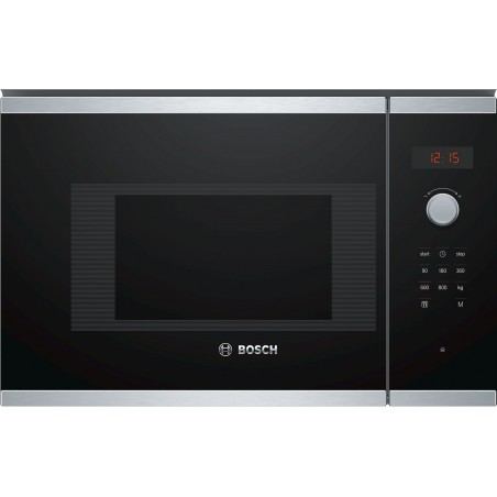 Bosch | Microwave Oven | BFL523MS0 | Built-in | 20 L | 800 W | Stainless steel/Black
