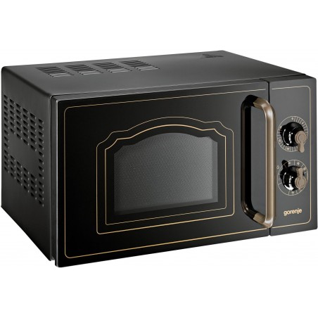 Gorenje | Microwave oven with grill | MO4250CLB | Free standing | 20 L | 700 W | Grill | Black