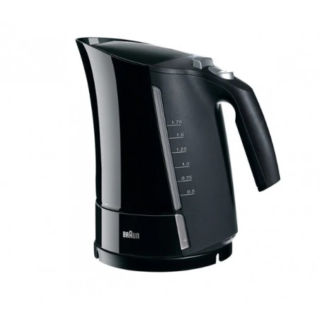 Braun | Kettle | WK500BK Multiquick 5 | Standard | 3000 W | 1.7 L | Plastic | 360 rotational base | Black
