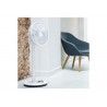 Duux | Smart Fan | Whisper Flex Smart with Battery Pack | Stand Fan | White | Diameter 34 cm | Number of speeds 26 | Oscillation