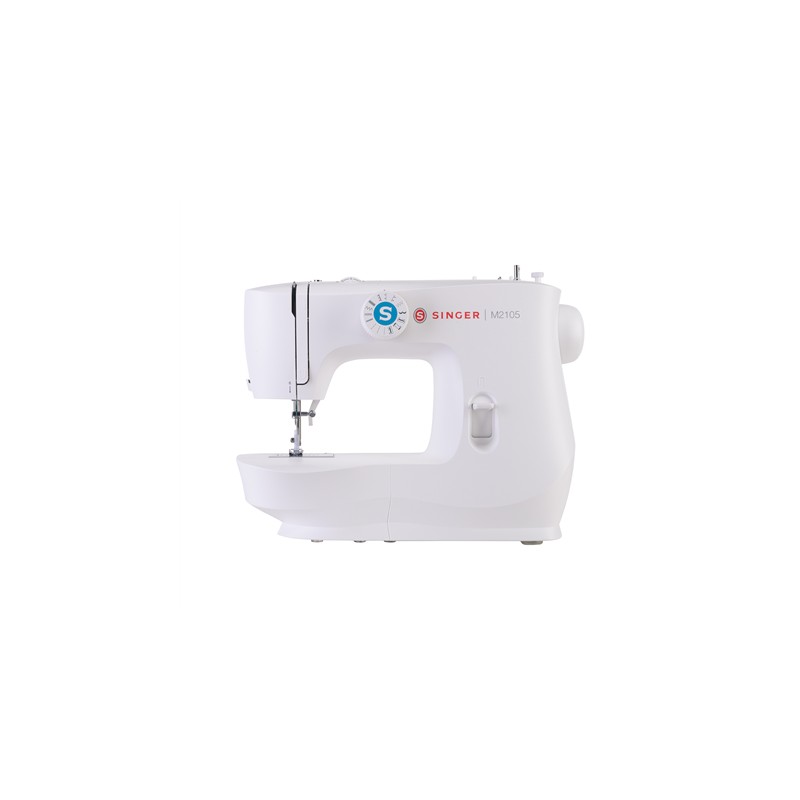 Singer | Sewing Machine | M2105 | Number of stitches 8 | Number of buttonholes 1 | White