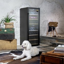 Caso | Smart Wine Cooler | WineExclusive 126 | Energy efficiency class G | Free standing | Bottles capacity 126 bottles | Coolin