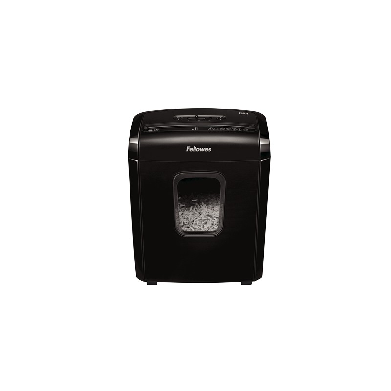 Powershred | 6M | Black | 13 L | Credit cards shredding | Paper handling standard/output 6 sheets per pass | Mini-Cut Shredder |