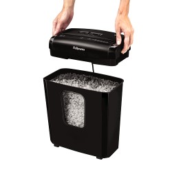 Powershred | 6M | Black | 13 L | Credit cards shredding | Paper handling standard/output 6 sheets per pass | Mini-Cut Shredder |
