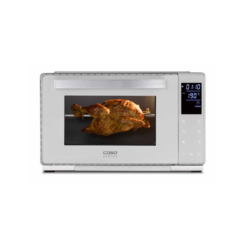Caso | Compact oven | Bake & Style 26 Touch | Easy Clean | Compact | 1500 W | Silver