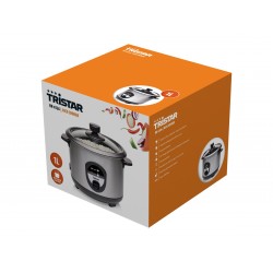 Tristar | Rice cooker | RK-6126 | 400 W | 1 L | Grey
