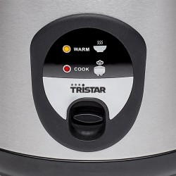 Tristar | Rice cooker | RK-6126 | 400 W | 1 L | Grey