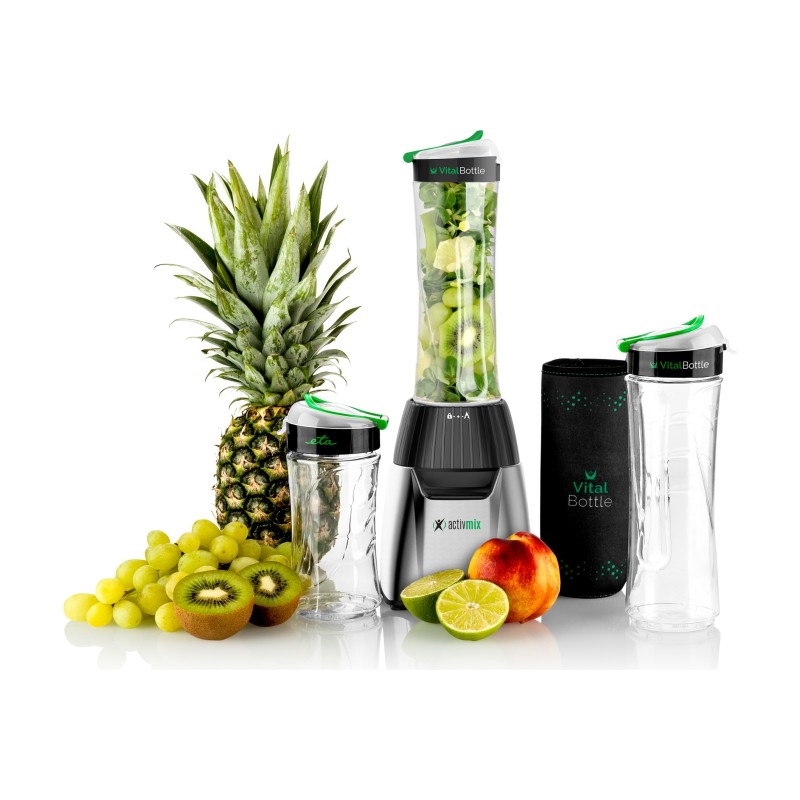 ETA | Blender | Activmix Team ETA110390000 | Tabletop | 350 W | Jar material Glass | Jar capacity 0.6 L | Ice crushing | Black/S
