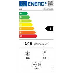 ETA | Refrigerator | ETA253790020E Storio | Energy efficiency class E | Free standing | Larder | Height 90 cm | Fridge net capac