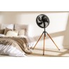 Camry | Fan | CR 7329 | Tripod Loft fan | Black | Diameter 40 cm | Number of speeds 3 | Oscillation | 100 W