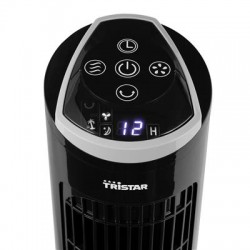 Tristar | VE-5865 | Tower Fan | Black | Diameter 24 cm | Number of speeds 3 | Oscillation | 40 W | Remote control