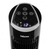 Tristar | VE-5865 | Tower Fan | Black | Diameter 24 cm | Number of speeds 3 | Oscillation | 40 W | Remote control