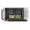 Caso | Ceramic Microwave Oven with Grill | MG 25 Ecostyle | Free standing | 25 L | 900 W | Grill | Silver