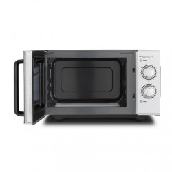 Caso | Ceramic Microwave Oven with Grill | MG 25 Ecostyle | Free standing | 25 L | 900 W | Grill | Silver