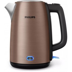 Philips | Kettle | HD9355/92 Viva Collection | Electric | 1740-2060 W | 1.7 L | Stainless steel | 360 rotational base | Copper